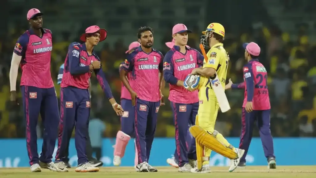 Chennai Super Kings Vs Rajasthan Royals Match Scorecard
