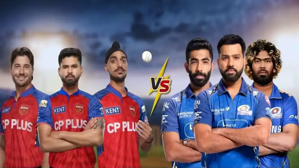 Mumbai Indians Vs Punjab Kings Timeline