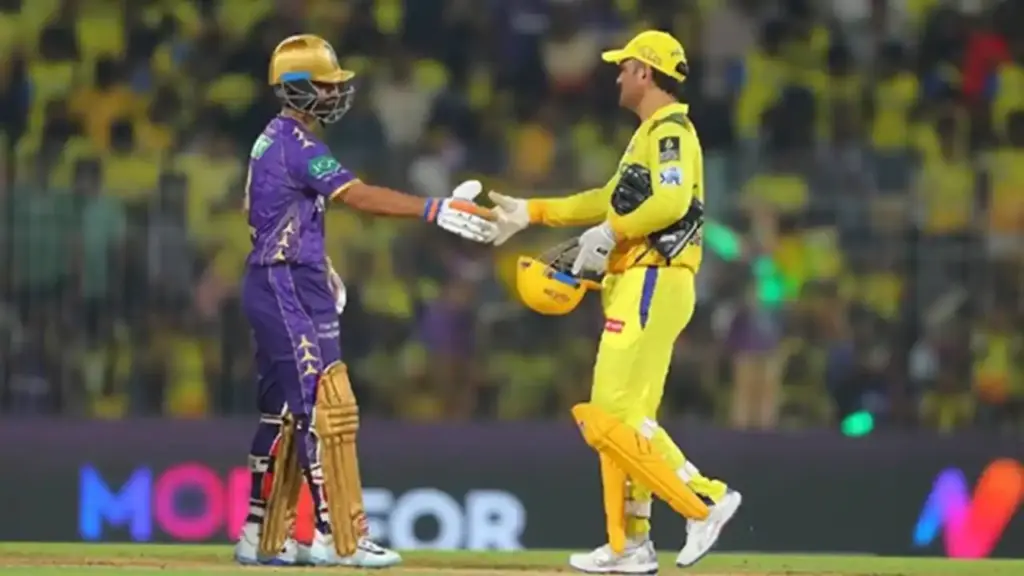 kolkata knight riders vs chennai super kings match scorecard