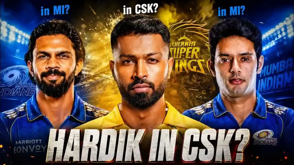 Hardik Pandya is going to CSK