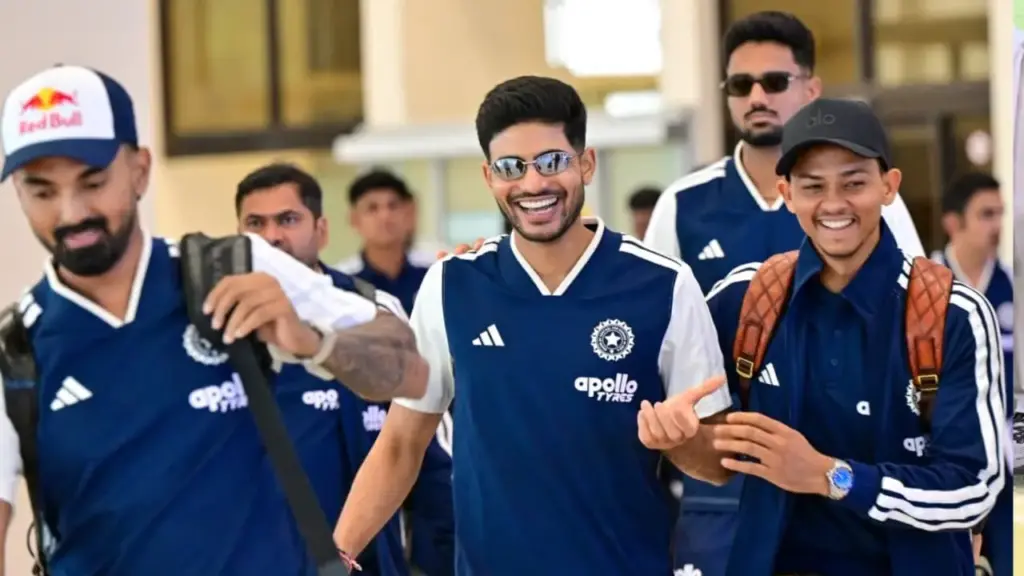 Team India Lands in Colombo