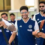 Team India Lands in Colombo